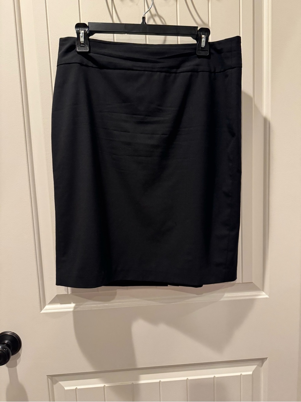Banana Republic Black Stretch Pencil Skirt Women's Size 12